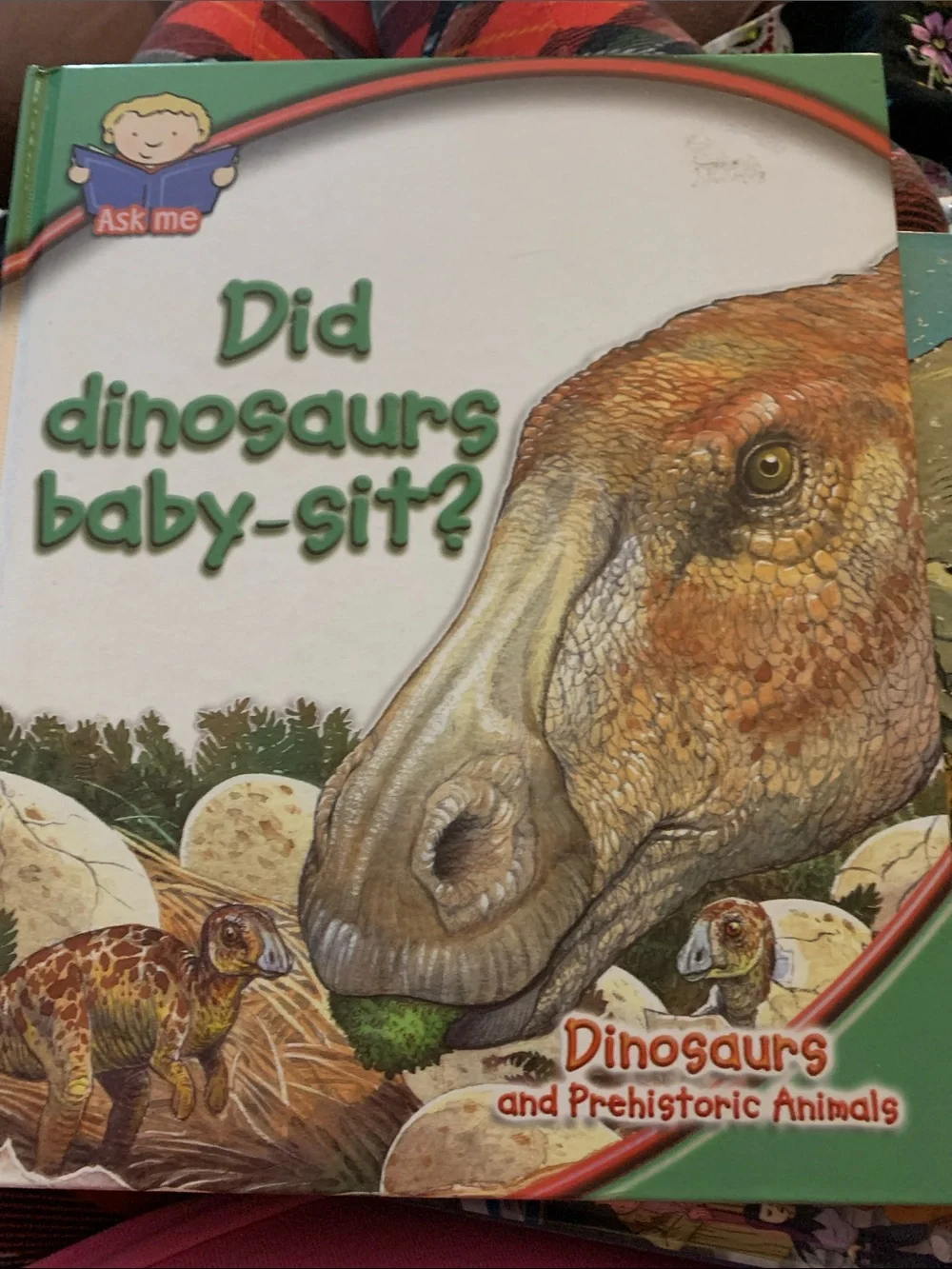 Did Dinosaurs Baby-Sit? - Green Kids Board Book